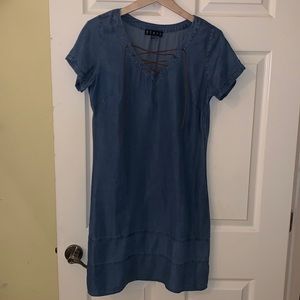 Denim dress